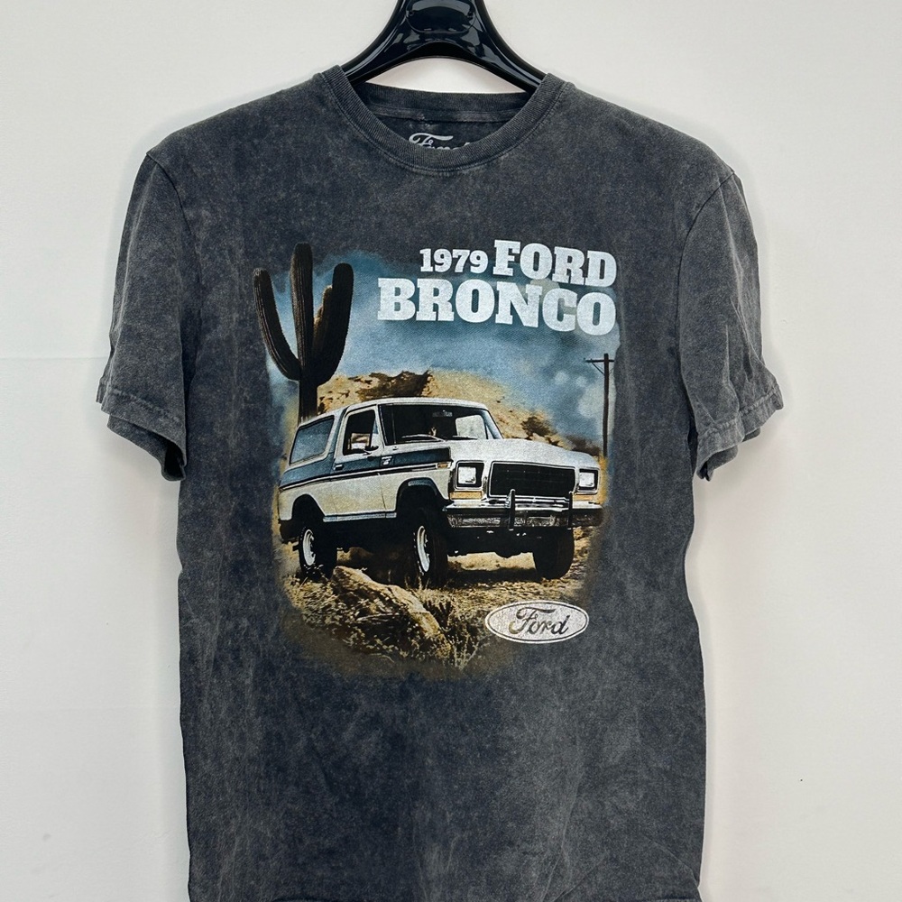 Ford Bronco 1979 Graphic Tee - Charcoal